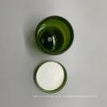 Plastic Luxury  PET 200ml Matte Green Color Cosmetic Jar
